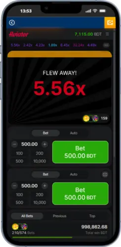 Plane flies away after high multiplier