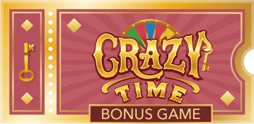 Crazy Time bonus ticket
